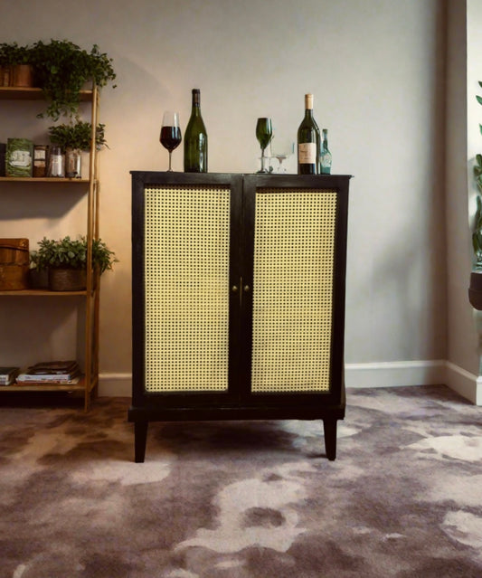 Meenaxi’s Black Bar Cabinet