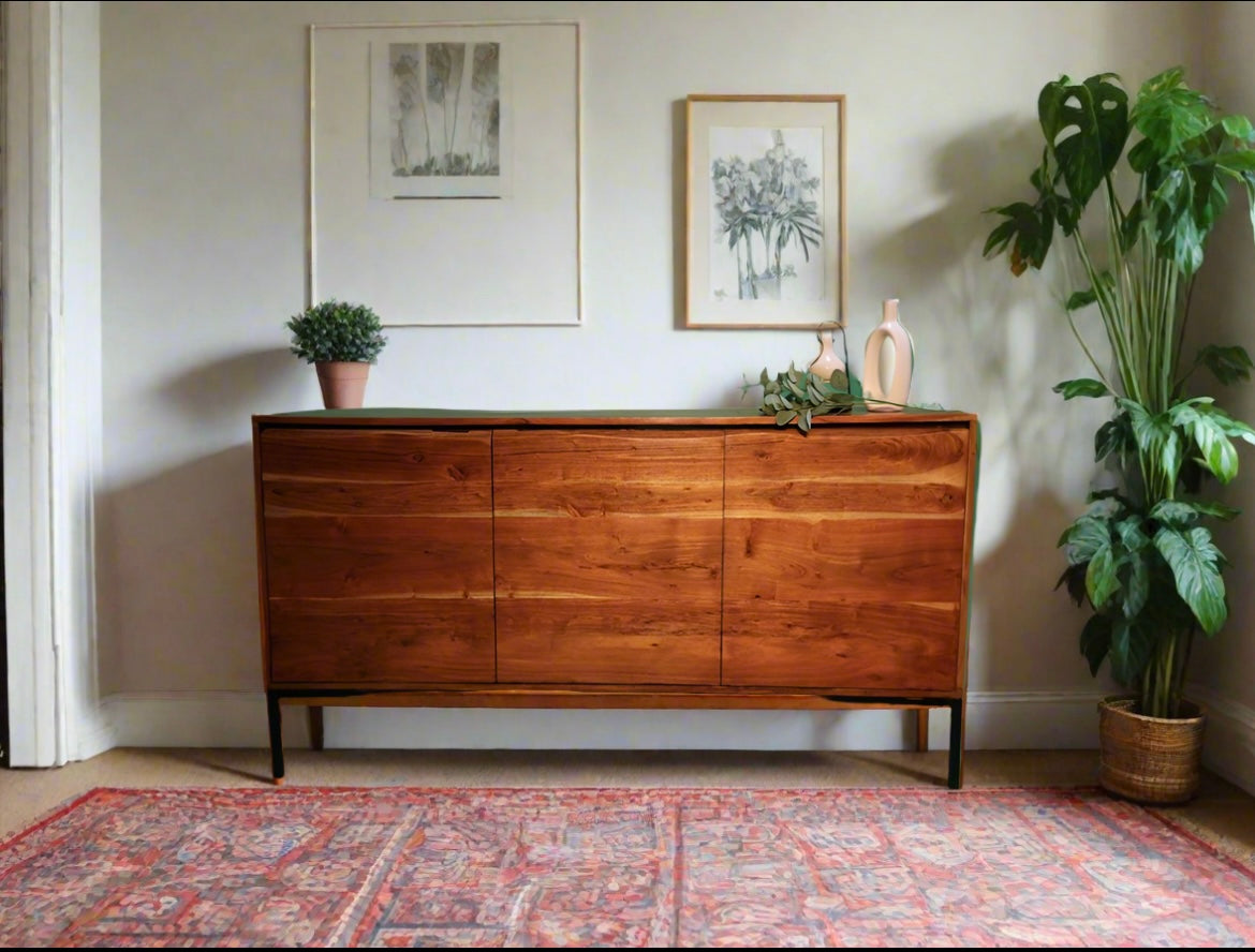 Live edge sideboard