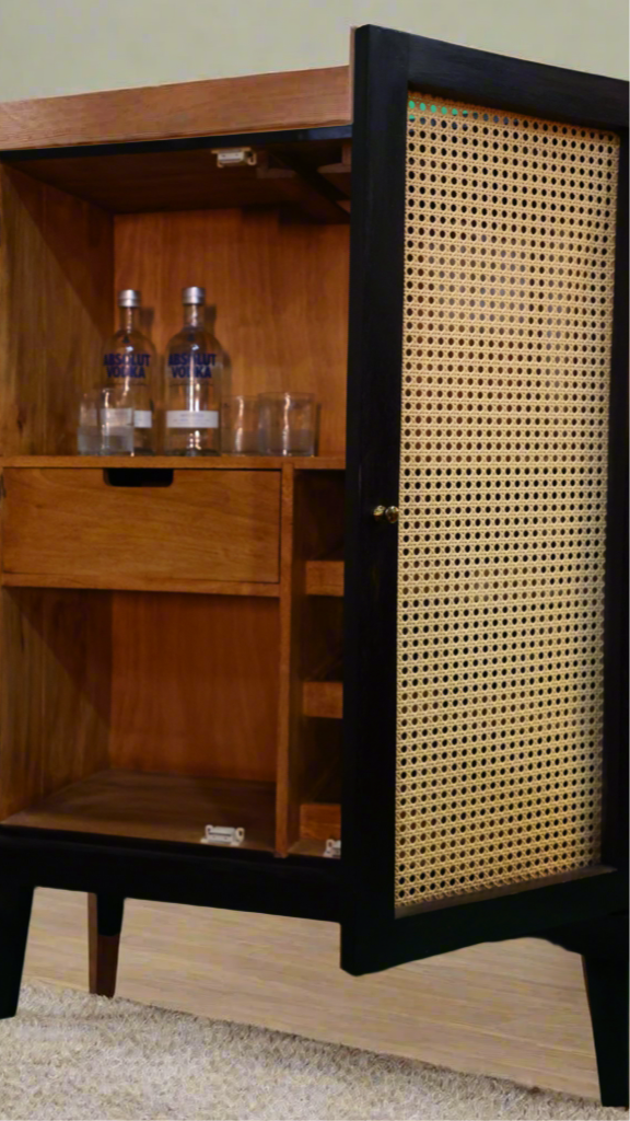 Meenaxi’s Black Bar Cabinet