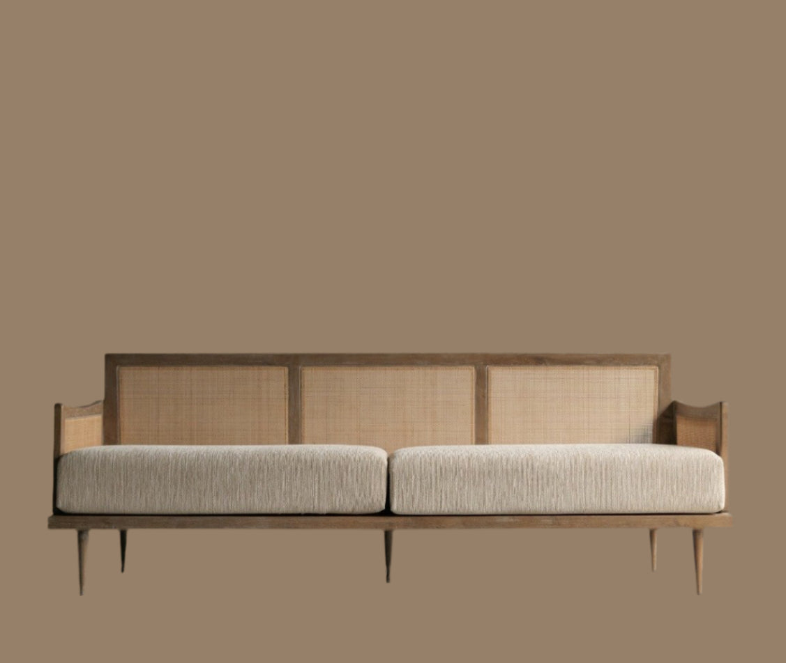 Cane Sofa