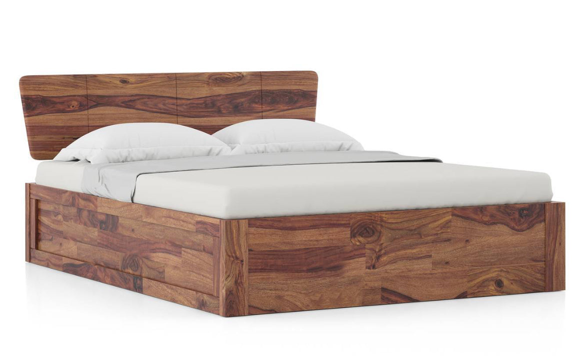 Sheesham wood Storage bed