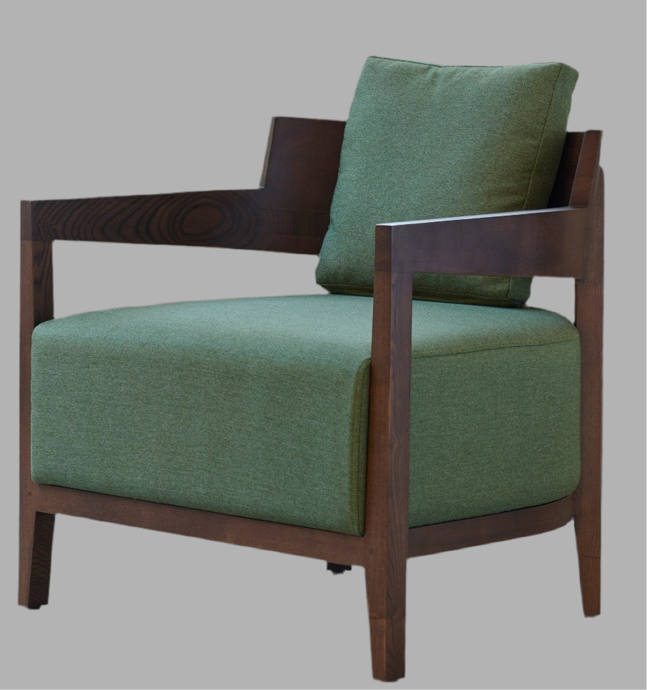 Raw Mango Arm Chair