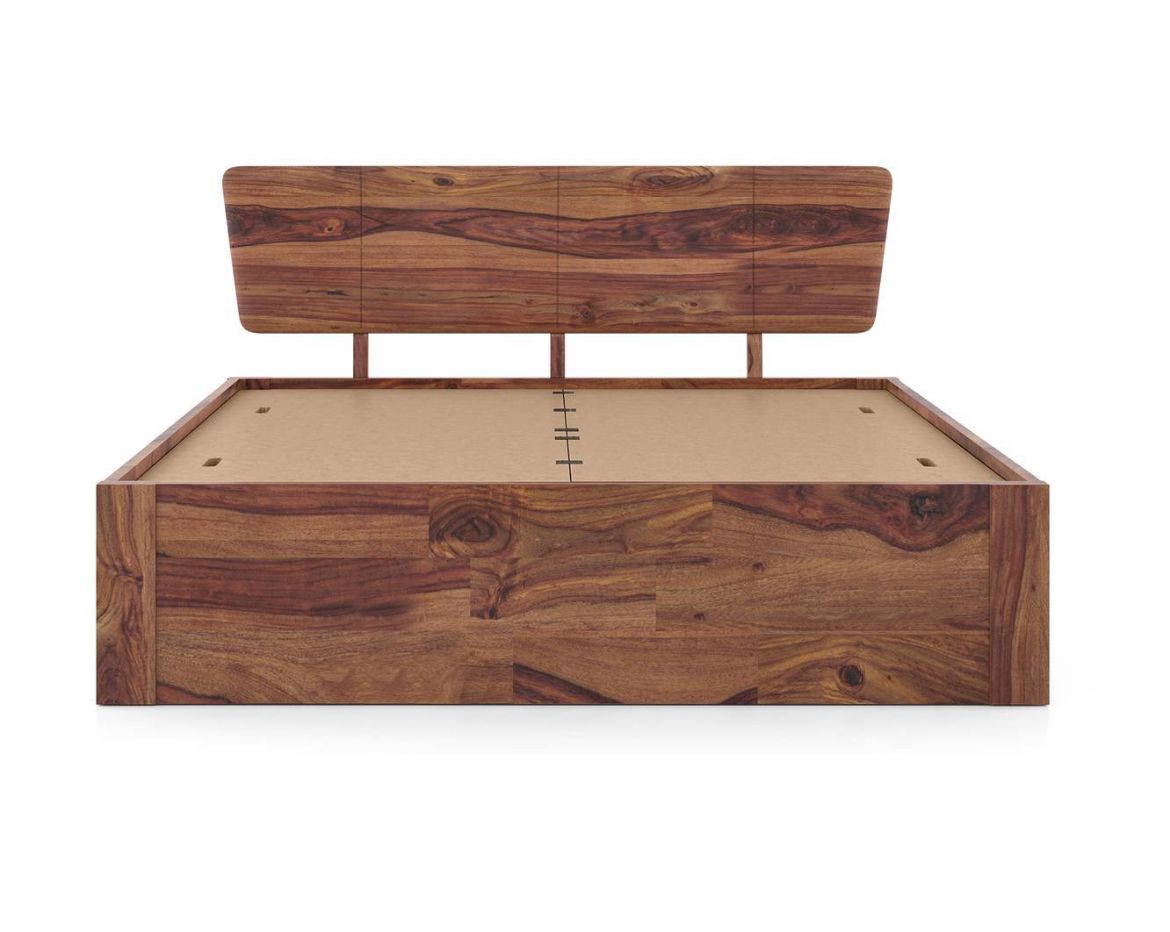 Sheesham wood Storage bed