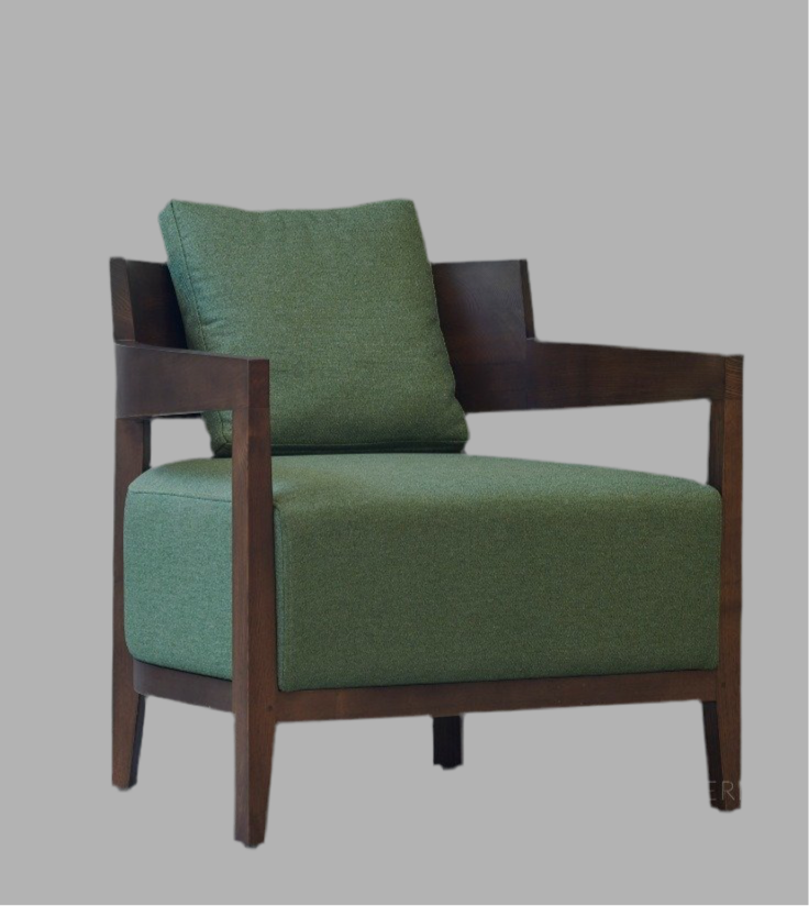 Raw Mango Arm Chair