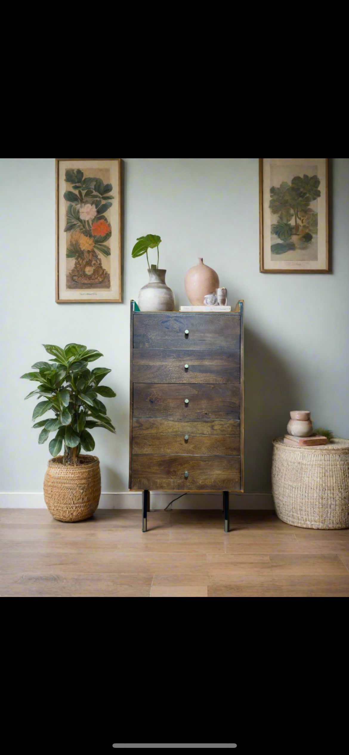 Chest of drawers- bronze addition