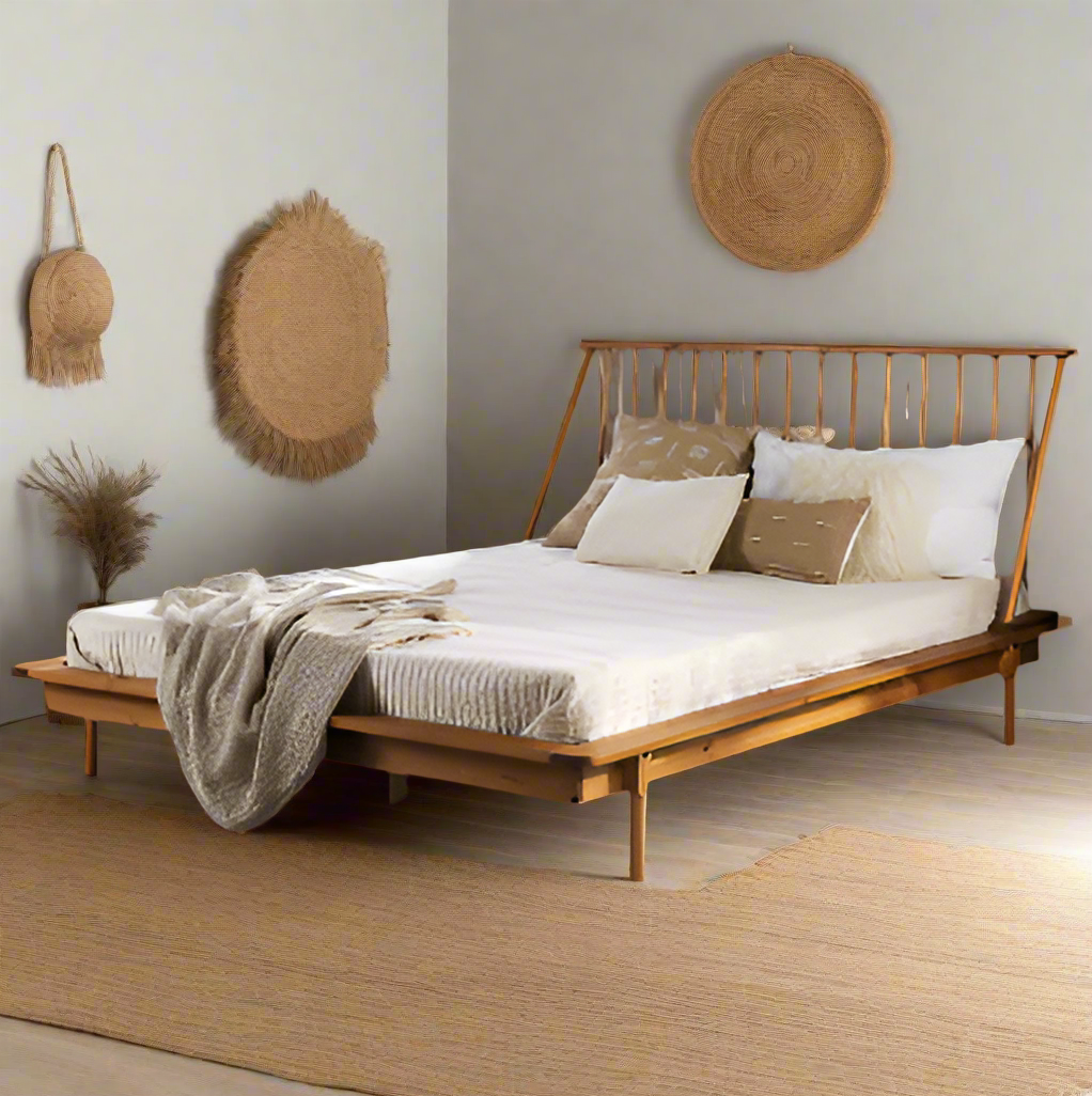 Caramel Boho Bed