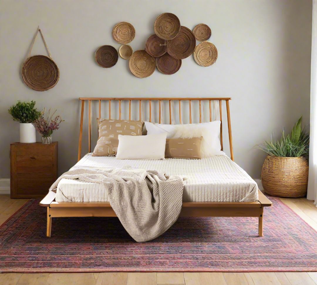 Caramel Boho Bed