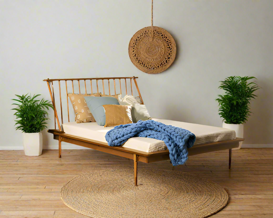 Caramel Boho Bed